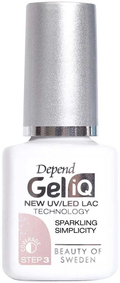 Depend Gel iQ Soft Spoken UV/LED Nail Polish Sparkling Simplicity v:2044554