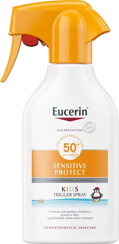 Eucerin Sun Kids Trigger Spray SPF 50+ 250 ml v:9894709 Eucerin Sun Kids Trigger Spray SPF 50+ 250 ml v:9894709