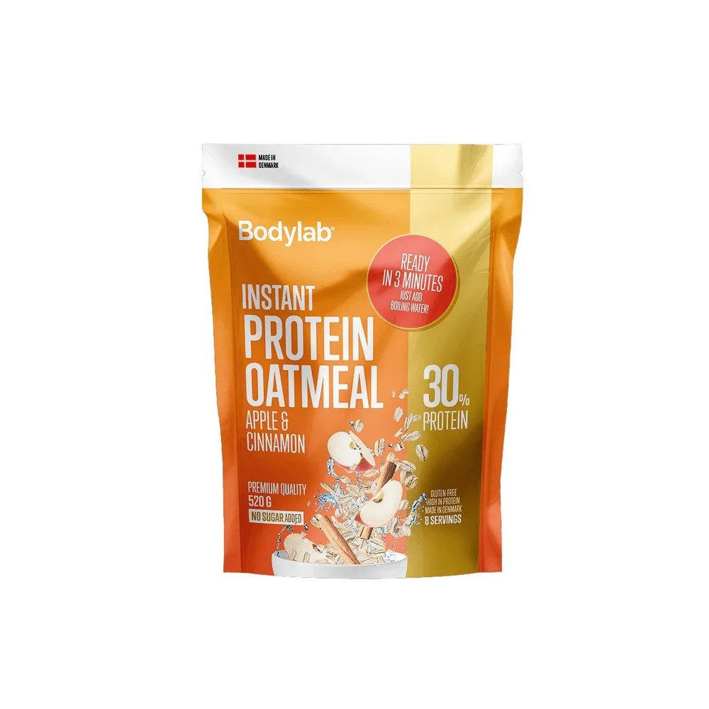 Bodylab Instant Protein Oatmeal Apple & Cinnamon – 520 g v:1961742