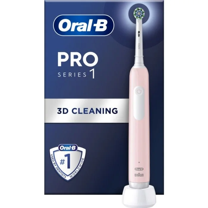 Oral-B Pro Series 1 elektrisk tannbørste Rosa med 2 børstehoder v:5456242