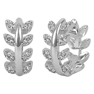 Snö Of Sweden Minna Small Crystal Ring Ear Silver Onesize v:7588733