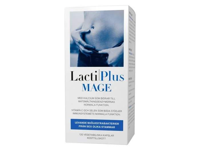 LactiPlus Mage melkesyrebakterier kapsler 120 stk v:6486113