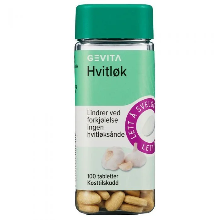 Gevita Hvitløk tabletter v:9181250