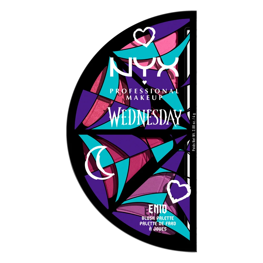 Wednesday Stained Glass Blush Palette – NYX PROFESSIONAL MAKEUP v:1265441