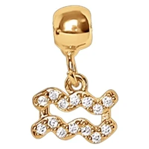 Muli Collection Zodiac Aquarius Gold v:5489868 Muli Collection Zodiac Aquarius Gold v:5489868