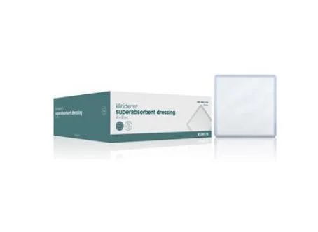 Kliniderm Superabsorberende bandasje (u) 20x20cm – 50 stk v:7429465 Kliniderm Superabsorberende bandasje (u) 20x20cm – 50 stk v:7429465
