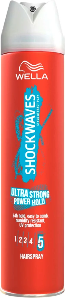 Wella Styling Wella Shockwaves Ultra Strong Hold Hair Spray 250 ml v:7383257