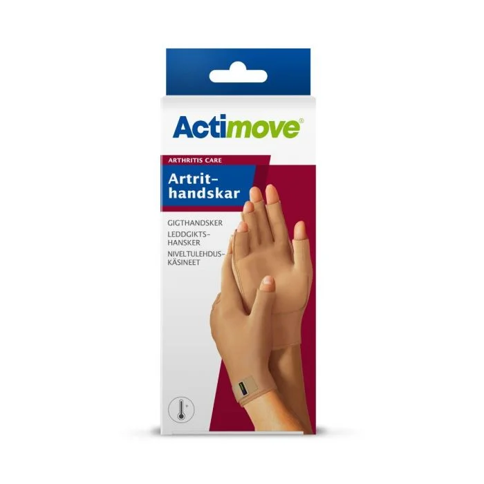 Actimove Arthritis Care artritthansker str M beige 1 par v:8814385 Actimove Arthritis Care artritthansker str M beige 1 par v:8814385