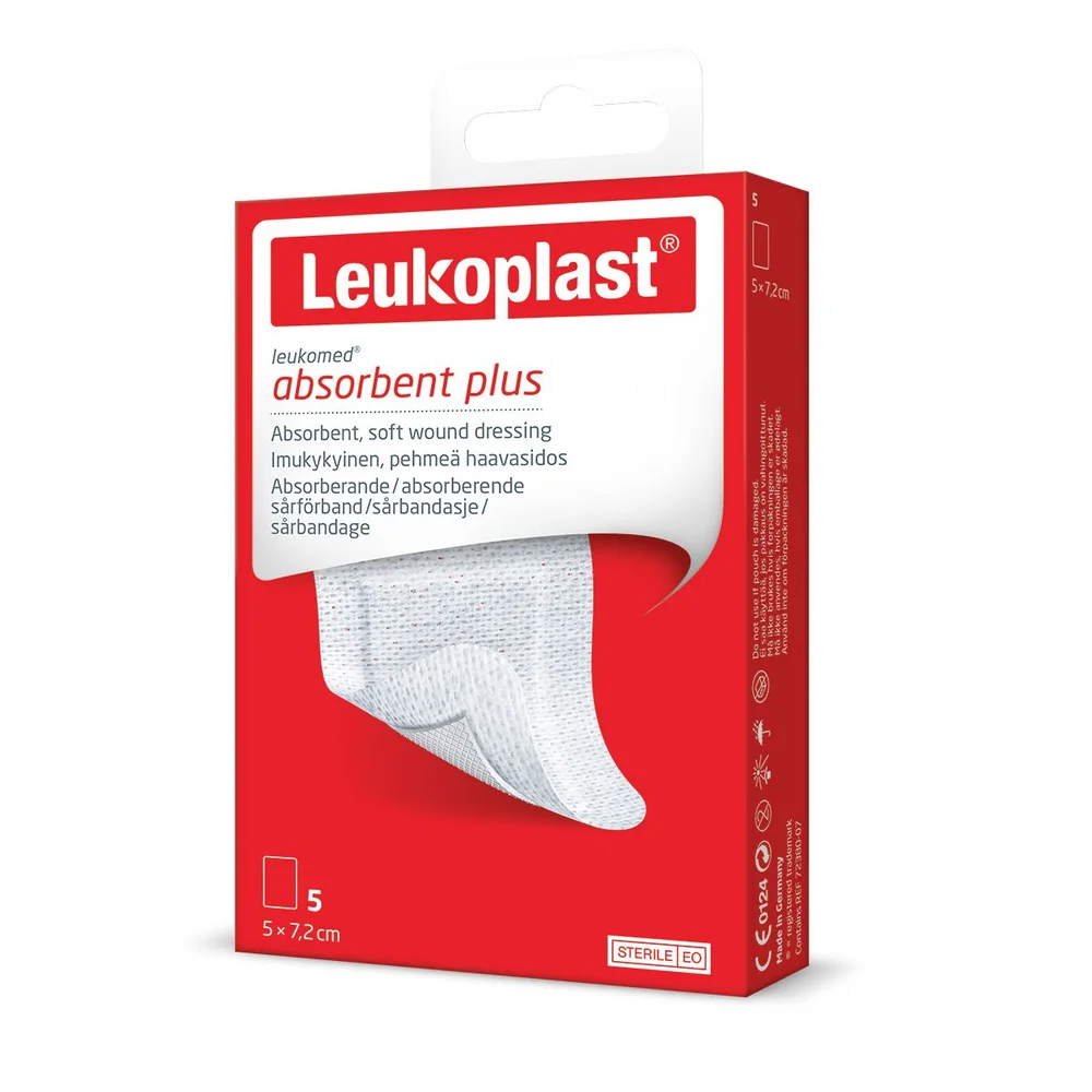 Leukoplast Leukomed 5 x 7,2 cm – 5 stk. v:3735970