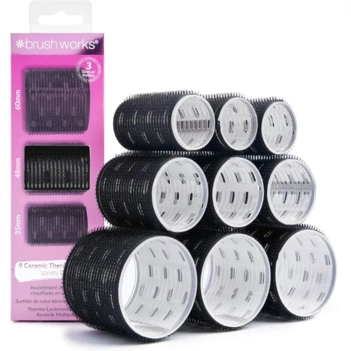 Brushworks Ceramic Thermal Rollers, Variety Pack v:7689087 Brushworks Ceramic Thermal Rollers, Variety Pack v:7689087