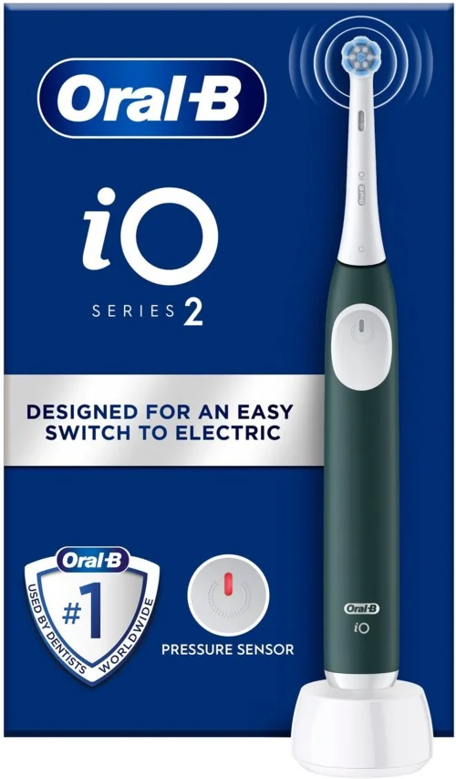 Oral B iO 2 Electric Toothbrush Forest Green v:2968171