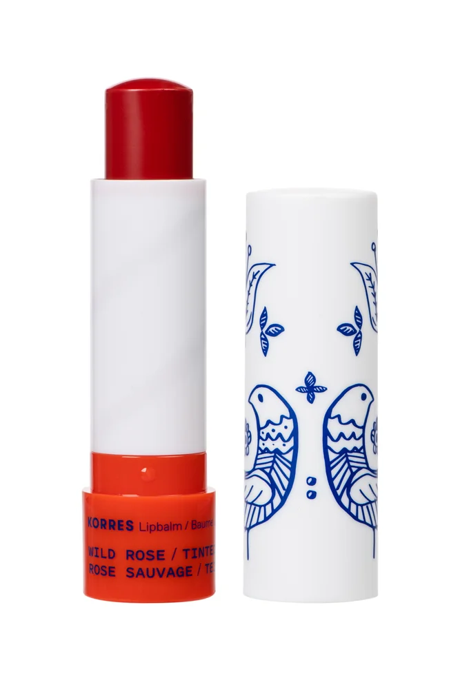 Korres Lip Balm Wild Rose – Fuktighet og Farge v:3814238 Korres Lip Balm Wild Rose – Fuktighet og Farge v:3814238