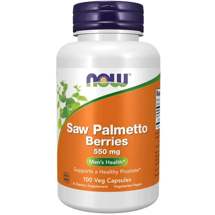 Now Saw Palmetto Berries 550 mg 100 Kapsler v:9025334