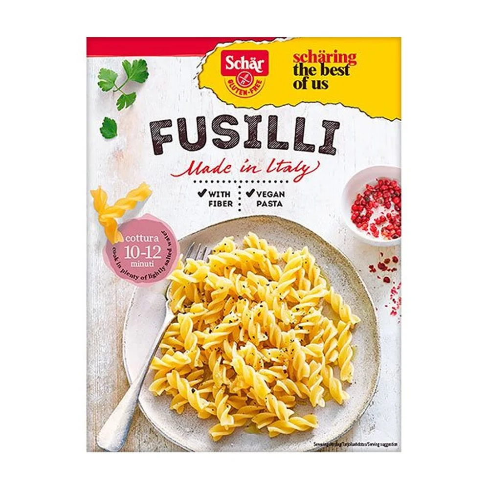Schär Pasta skruer Fusili glutenfri – 500 g v:6701180 Schär Pasta skruer Fusili glutenfri – 500 g v:6701180