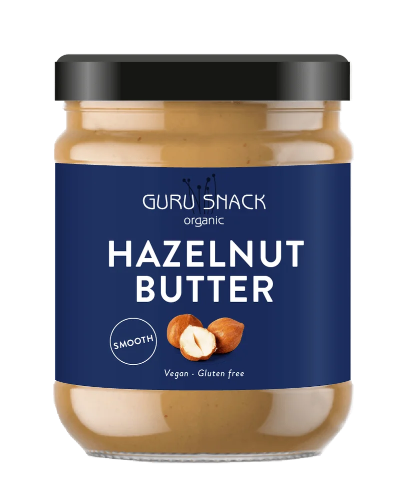 Guru Snack Hazelnut Butter Smooth Ø – 250 g v:5298277 Guru Snack Hazelnut Butter Smooth Ø – 250 g v:5298277