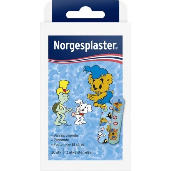 Norgeplaster bamse – 20stk v:8555967 Norgeplaster bamse – 20stk v:8555967