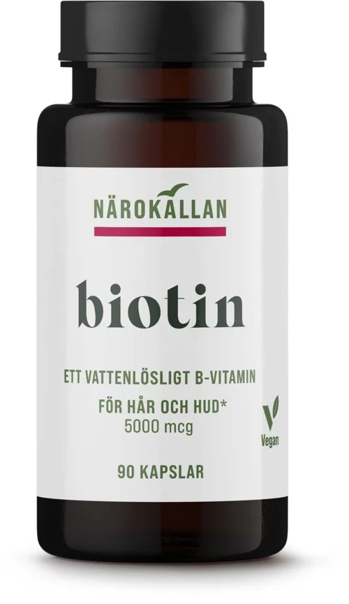 Närokällan Biotin 5000 mcg 90 stk v:2794307