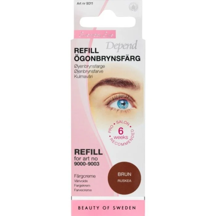 Depend Eyebrow Colour refill brun 5ml | brynsfarge v:7268846
