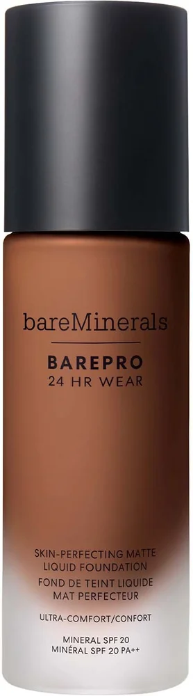 bareMinerals BAREPRO 24HR Skin-Perfecting Matte Liquid Foundation SPF 20 Deep 56 Cool v:3496858 bareMinerals BAREPRO 24HR Skin-Perfecting Matte Liquid Foundation SPF 20 Deep 56 Cool v:3496858