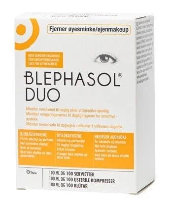 Blephasol Duo 100 ml med 100 servietter v:9720407