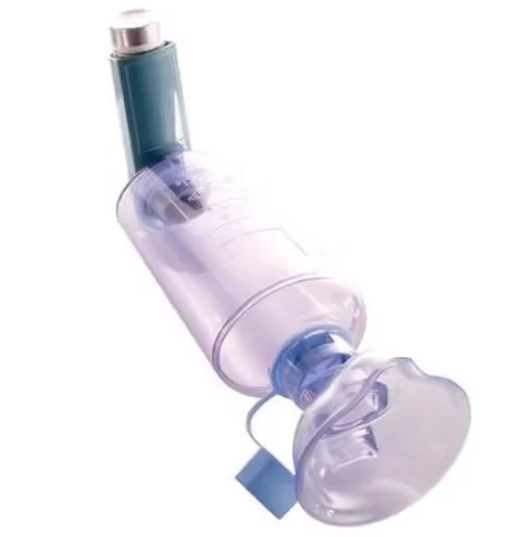 Ablespacer inhalasjonskammer med maske str L 1 stk v:7714300