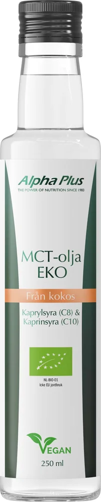 Alpha Plus MCT-olja EKO 250 ml v:9618534 Alpha Plus MCT-olja EKO 250 ml v:9618534