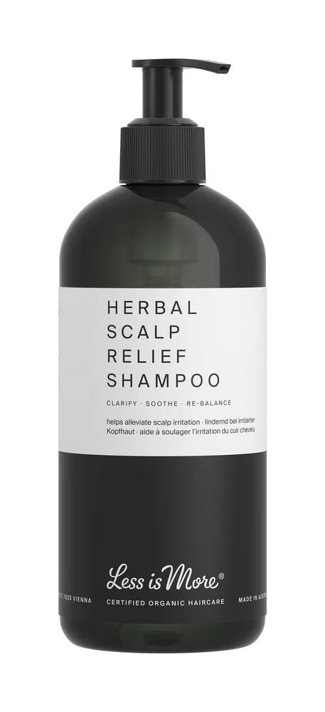 Organic Herbal Scalp Relief Shampoo 500 ml - Less Is More v:4569155