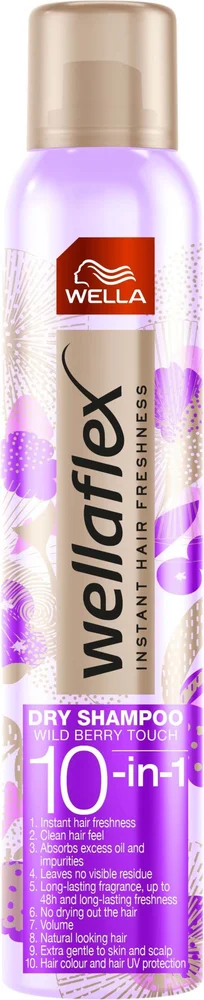 Wella Styling Wellaflex Dry Shampoo Berry Touch 180 ml v:4909754