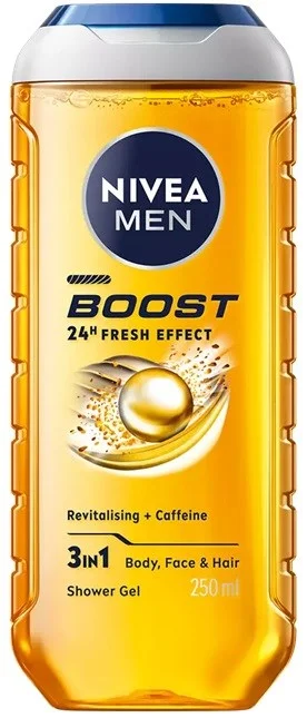 NIVEA MEN Boost Shower Gel 250 ml v:8344374