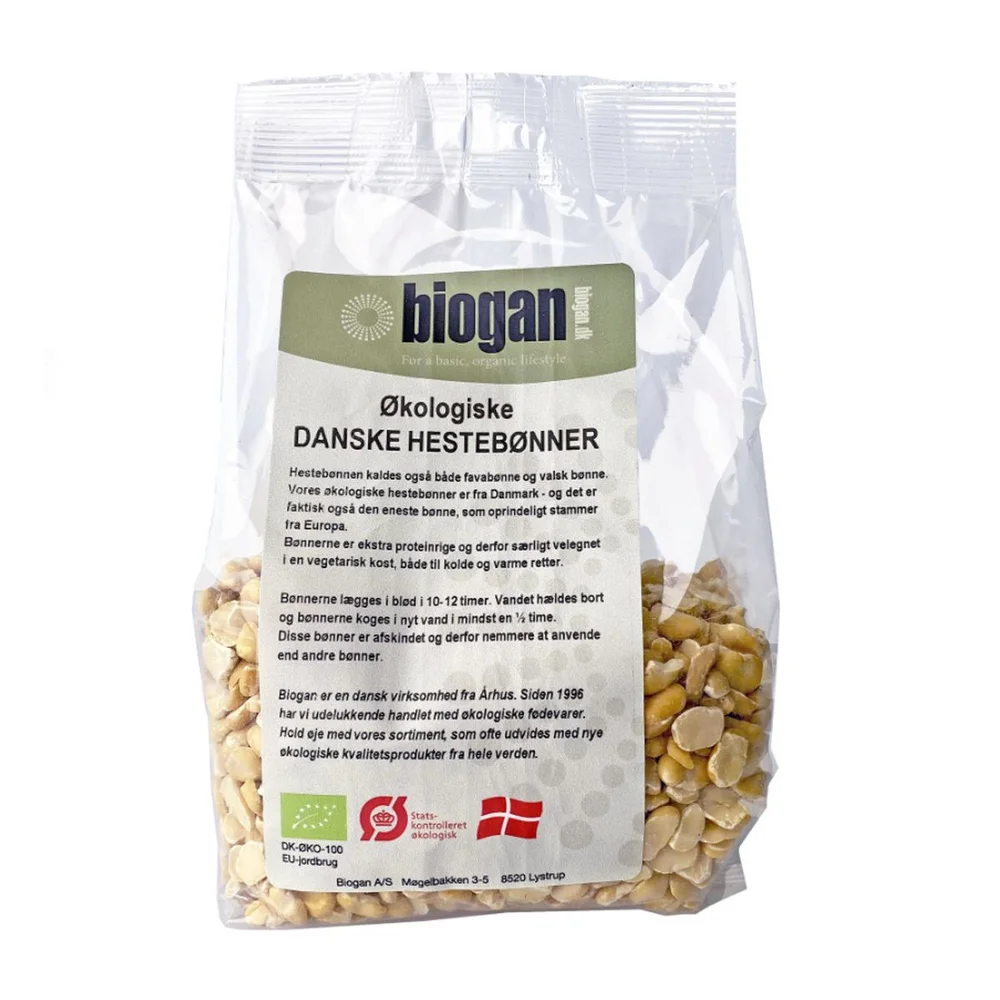 Biogan Hestebønner Ø – 400 g v:2088488 Biogan Hestebønner Ø – 400 g v:2088488