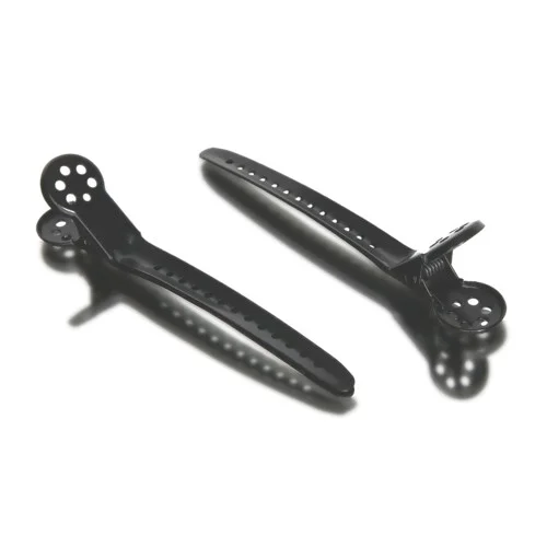 Waterclouds Black Brush Metallic Styling Clips v:1371618