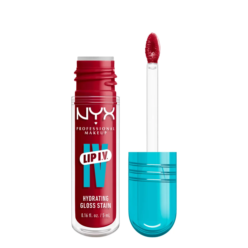 Lip I.V. Hydrating Gloss Stain 11 Redy-Y. Set. Wet! - NYX PROFESSIONAL MAKEUP v:7375169
