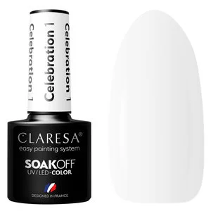 Claresa Nail Polish Hybrid Soak Off Celebration 01 5ml v:7269862 Claresa Nail Polish Hybrid Soak Off Celebration 01 5ml v:7269862