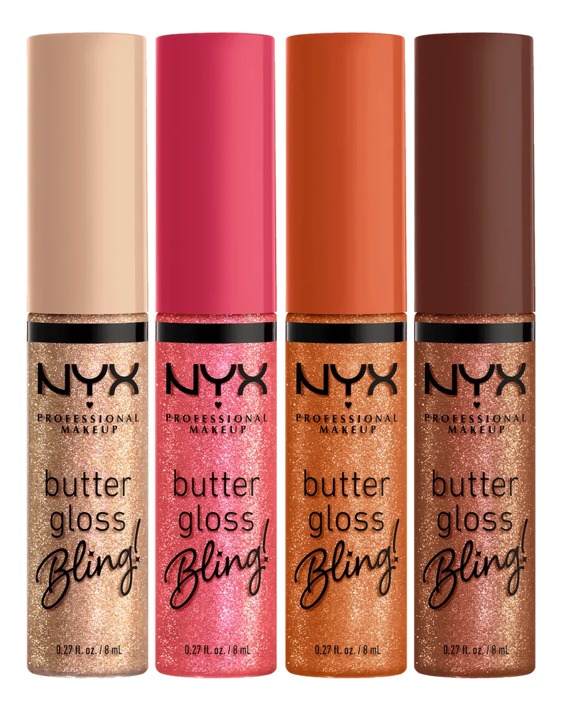 NYX Professional Makeup Butter Gloss Bling – Flere farger v:5654218 NYX Professional Makeup Butter Gloss Bling – Flere farger v:5654218