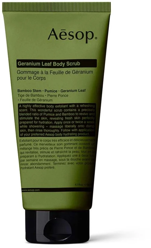 Aesop Geranium Leaf Body Scrub 180 ml v:5228150 Aesop Geranium Leaf Body Scrub 180 ml v:5228150