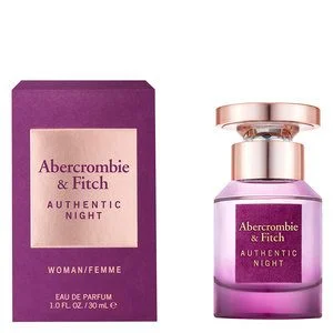 Abercrombie & Fitch Authentic Night Woman Eau De Parfum 30ml v:1227823 Abercrombie & Fitch Authentic Night Woman Eau De Parfum 30ml v:1227823