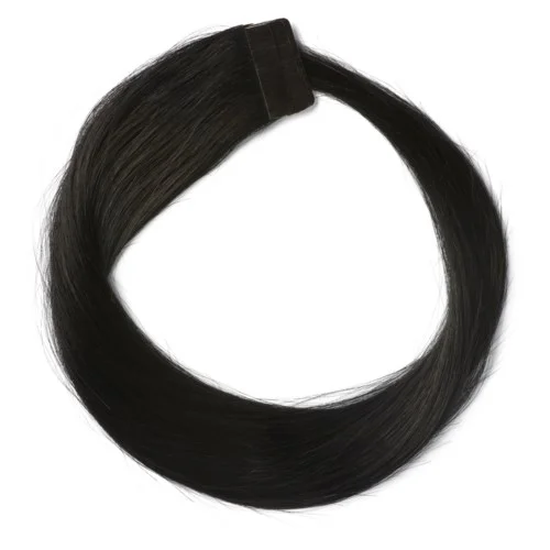 Rapunzel of Sweden Classic 4 Premium Tape Extensions Straight / Classic Tape 4 cm / 8 pieces 40 cm 1.0 Black v:8169738