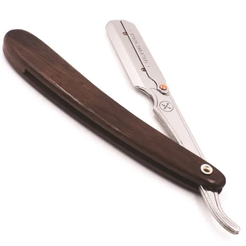 Parker Shaving SRDW- Dark Padauk Wood Handle Clip Type Barber/Straight Razor v:9960410 Parker Shaving SRDW- Dark Padauk Wood Handle Clip Type Barber/Straight Razor v:9960410