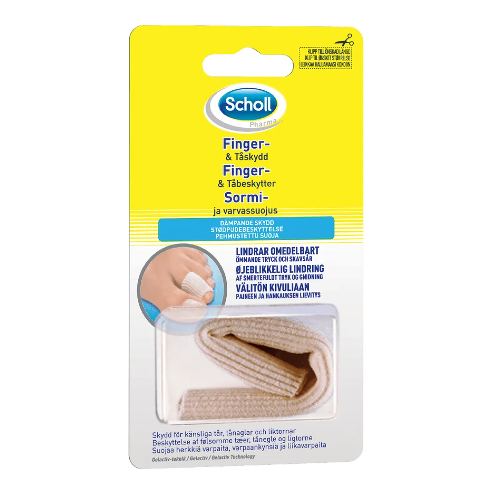 Dr. Scholl's Finger- & Tåbeskytter - 1 stk v:7650230