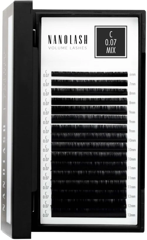Nanolash Volume Lashes 0.07 C 6-13 mm v:2524440 Nanolash Volume Lashes 0.07 C 6-13 mm v:2524440