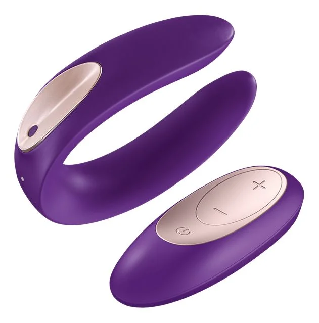 Satisfyer Double Plus Par Vibrator m. Fjernbetjening – 1 stk. v:4325479 Satisfyer Double Plus Par Vibrator m. Fjernbetjening – 1 stk. v:4325479