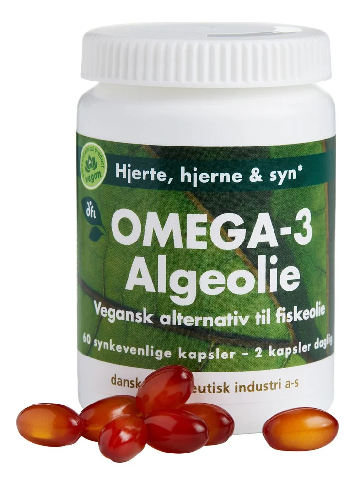 DFI Omega-3 Algeolie – 60 kapsler v:4587220