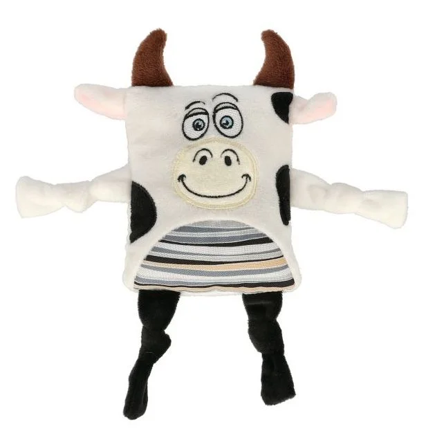 Dogman Leke CowePlutt Hvit M 20cm v:9608396 Dogman Leke CowePlutt Hvit M 20cm v:9608396
