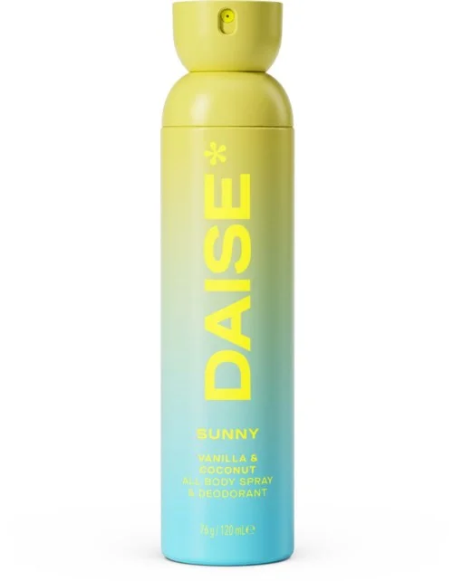 DAISE All Body Spray & Deo Vanilla & Coconut 120 ml v:9998325