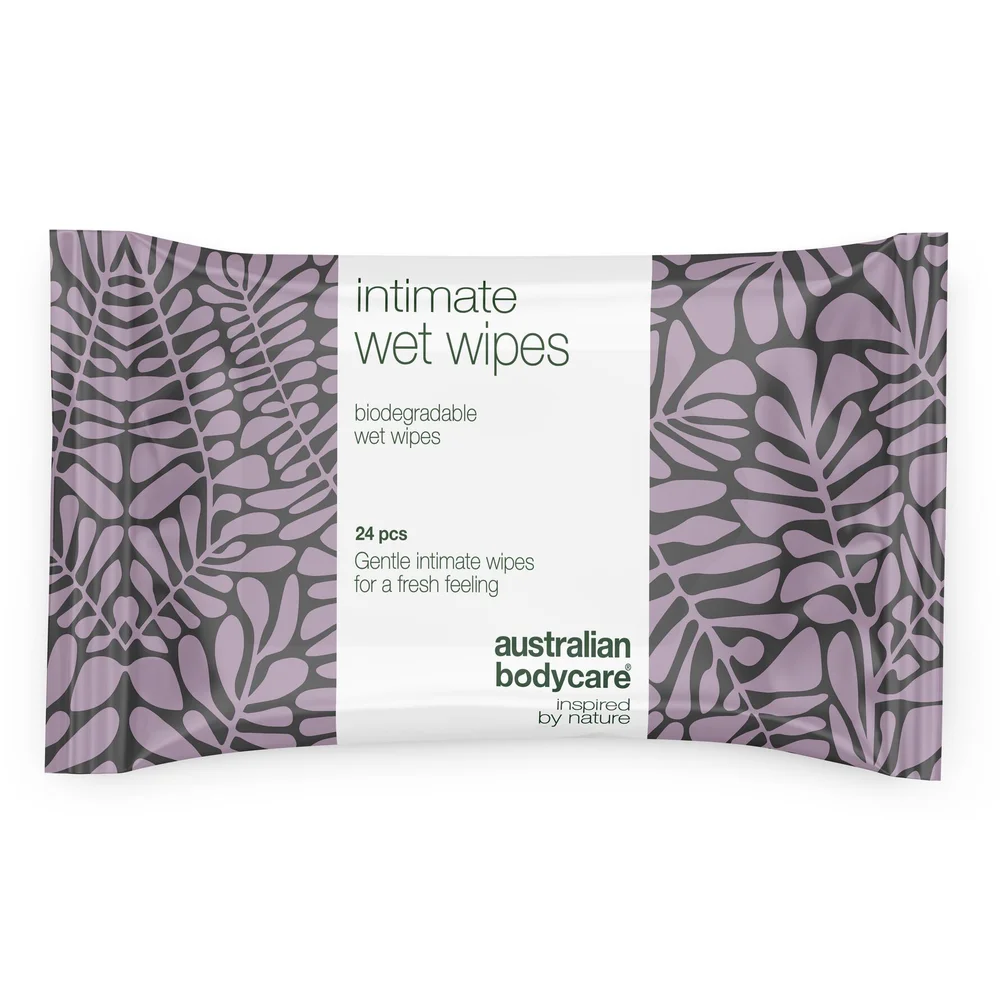 Intimate Wet Wipes – Refreshing And Ph-Balanced Wipes For Daily Intimate Care 24 pcs – Australian Bodycare v:4124084