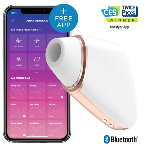 Satisfyer Love triangle incl. Bluetooth and App White v:3353398 Satisfyer Love triangle incl. Bluetooth and App White v:3353398