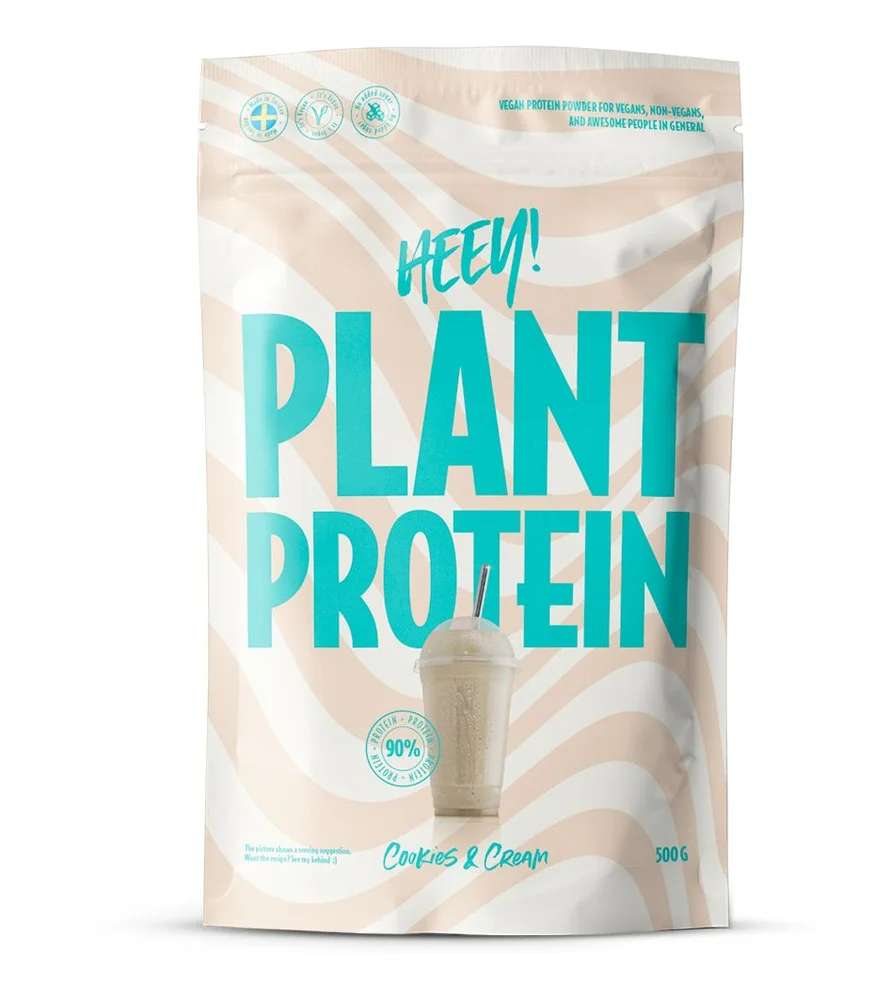 Heey! Vegan Plant Protein Cookies & Cream – 500 g. v:6680303
