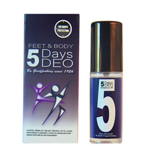 Safety5days feet & body deodorant – 32 ml v:4544099