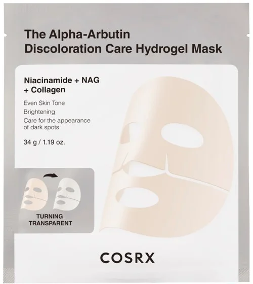 COSRX The Alpha-Arbutin Discoloration Care Hydrogel Mask 3 stk v:3735154 COSRX The Alpha-Arbutin Discoloration Care Hydrogel Mask 3 stk v:3735154