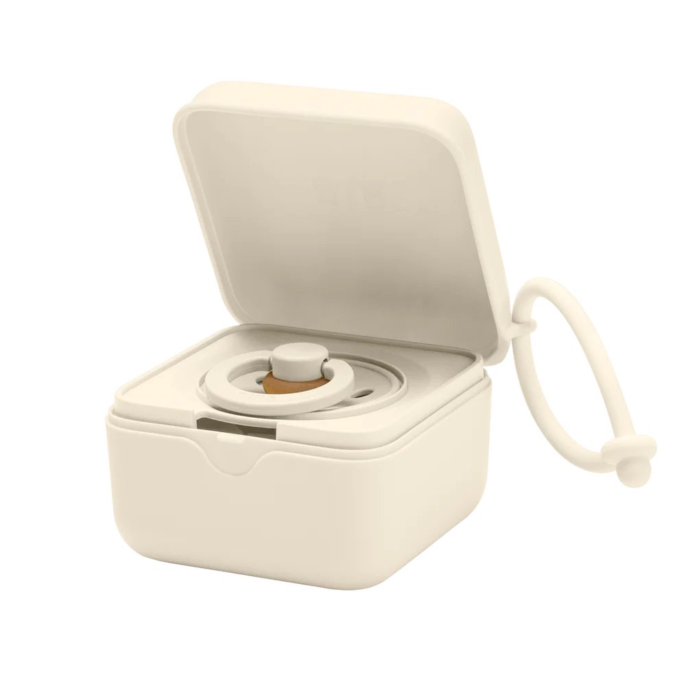 BIBS Pacifier Box – Ivory v:5963514 BIBS Pacifier Box – Ivory v:5963514